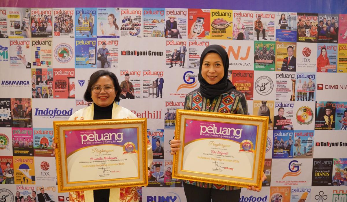 Jasa Marga Sabet Dua Penghargaan Top 100 Indonesia Inspiring Women Award 2024