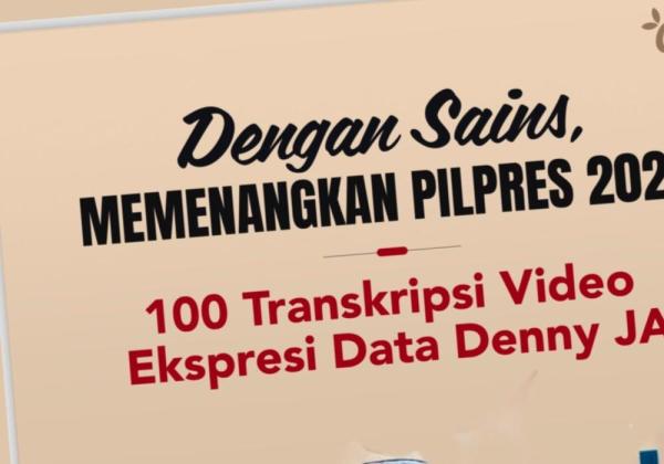 Denny JA Terbitkan Buku Ekspresi Harian Pilpres 2024