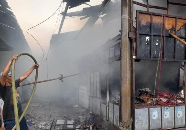 Kebakaran Pasar Induk Teknik Umum Bogor Berawal dari Warung Nasi