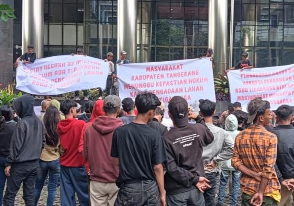 Dugaan Korupsi RSUD Tigaraksa, Warga Kabupaten Tangerang Berunjuk Rasa di KPK dan Kejagung RI