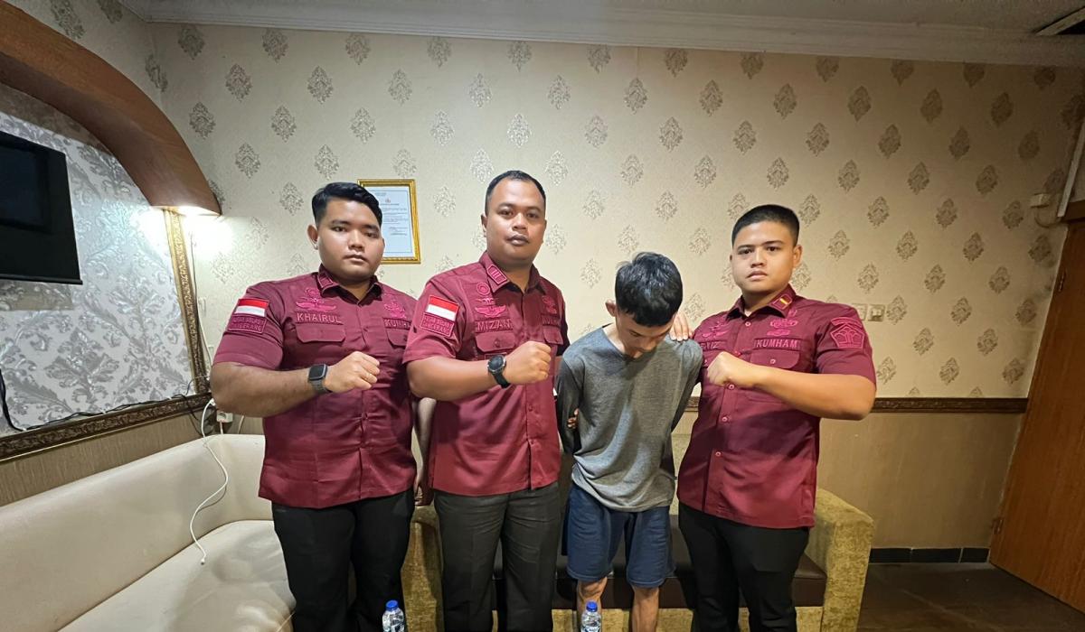Lempar Sabu Lewat Pagar, Pemuda Ini Ditangkap Petugas Rutan Jambe Tangerang