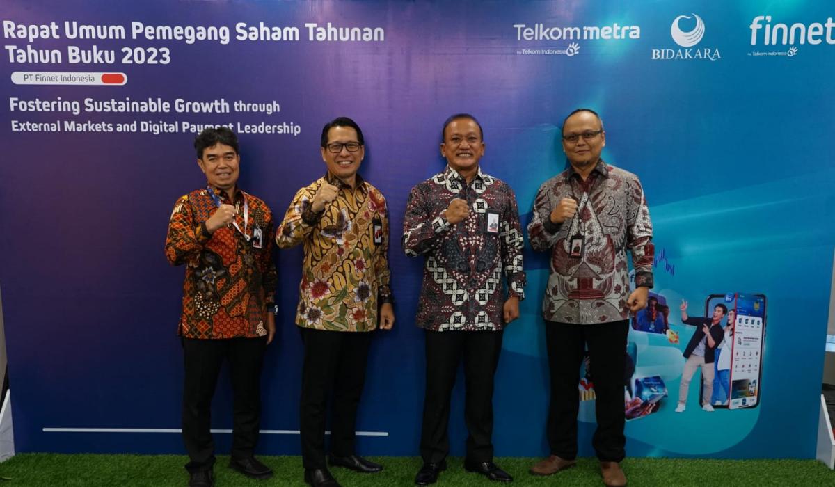 RUPST Tahun Buku 2023, Finnet Catat Pertumbuhan Laba Bersih dengan Kenaikan 7,5 Persen