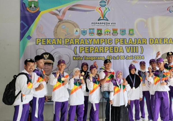 Debut Atlet Difabel di Peparpeda Banten 2024 Bawa Kabupaten Tangerang Rajai 3 Besar