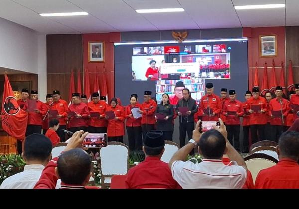 Megawati Lantik Ganjar hingga Ahok Masuk DPP, Ini Struktur PDIP yang Baru