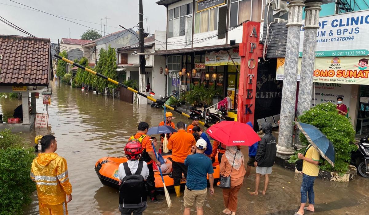 Diguyur Hujan Sejak Siang Hingga Sore, Ini Wilayah Kota Bekasi yang Terendam Banjir 