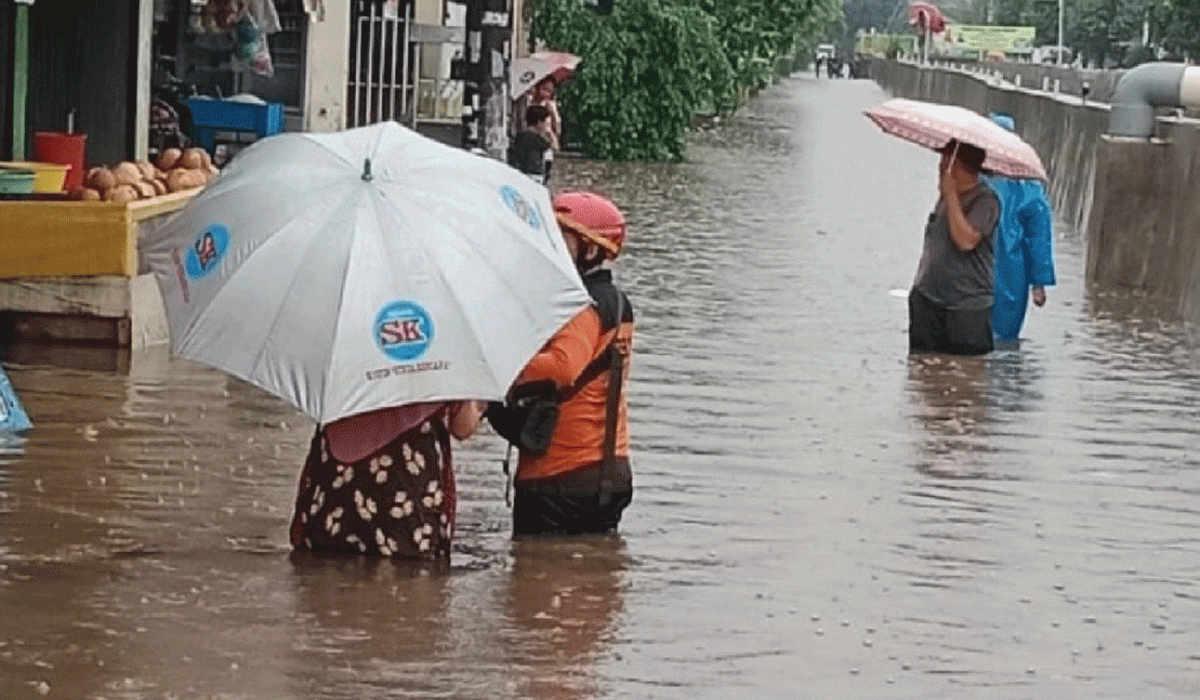 7 Kelurahan di Tangsel Terendam Banjir, 673 KK Terdampak