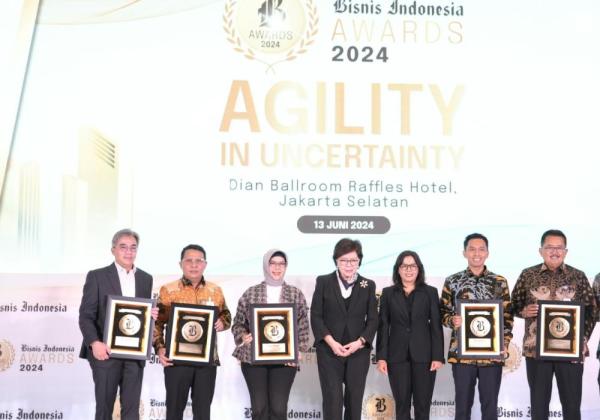 BRI Dinobatkan Sebagai Bank Persero dengan Kinerja Terbaik Pada Penghargaan Bisnis Indonesia Award 2024