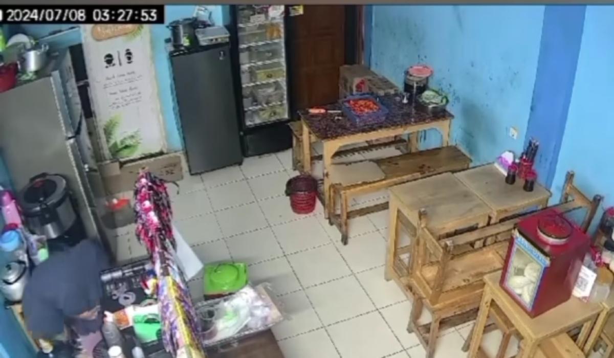 Viral Ibu-Ibu Curi Beras dan Gas Restoran di Kawasan Pamulang Tangsel