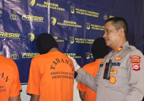 Polsek Pasar Kemis Tangerang Ringkus Pelaku dan Penadah Motor Curian