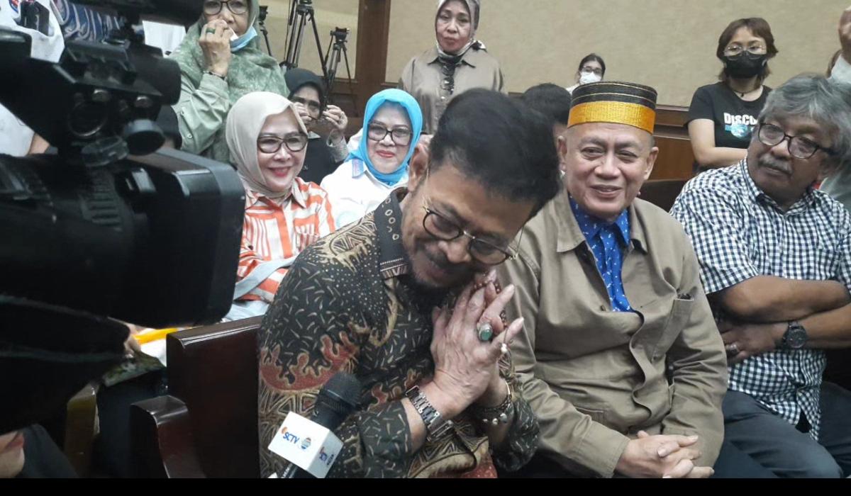 Usai Divonis, SYL Terima Kasih ke Jokowi dan Pamer Prestasi saat Jabat Menteri Pertanian