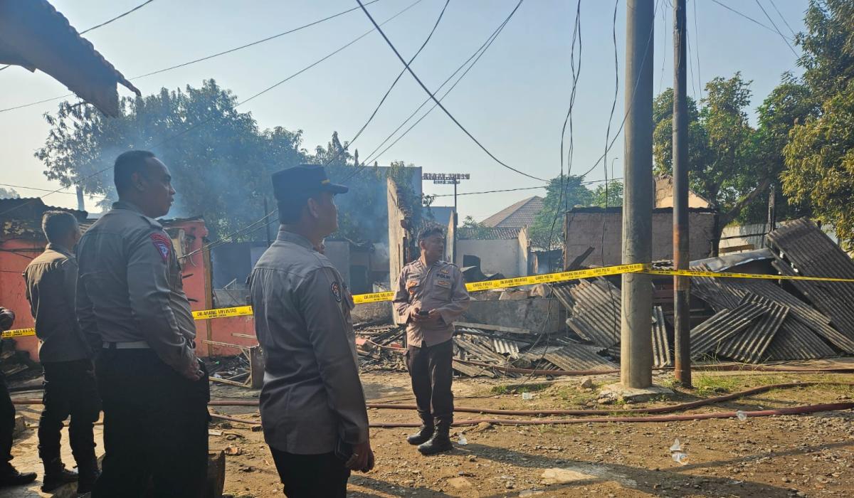 Penyebab Pasti Kebakaran Asrama Polri di Balaraja Tangerang Masih Diselidiki