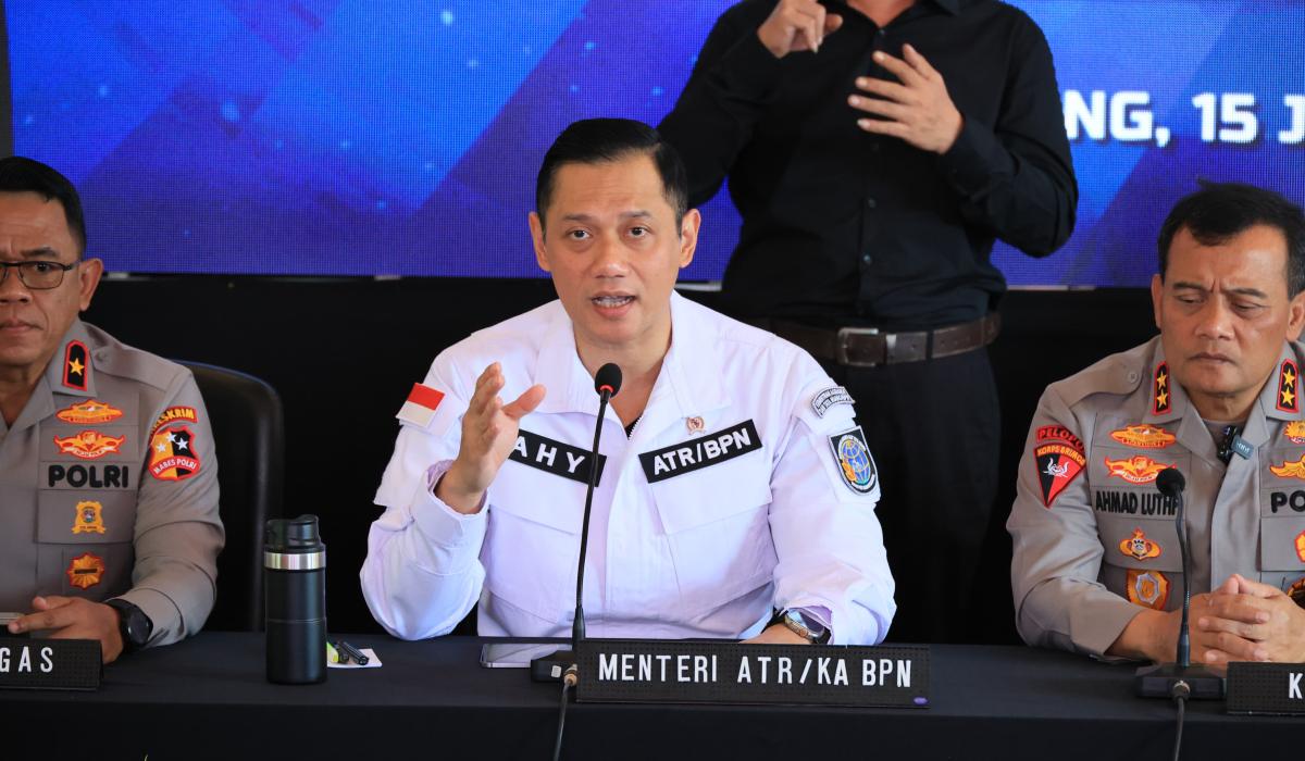 AHY Gebuk Mafia Tanah di Kabupaten Grobogan dan Kota Semarang, Selamatkan Potensi Kerugian Rp3,41 Triliun