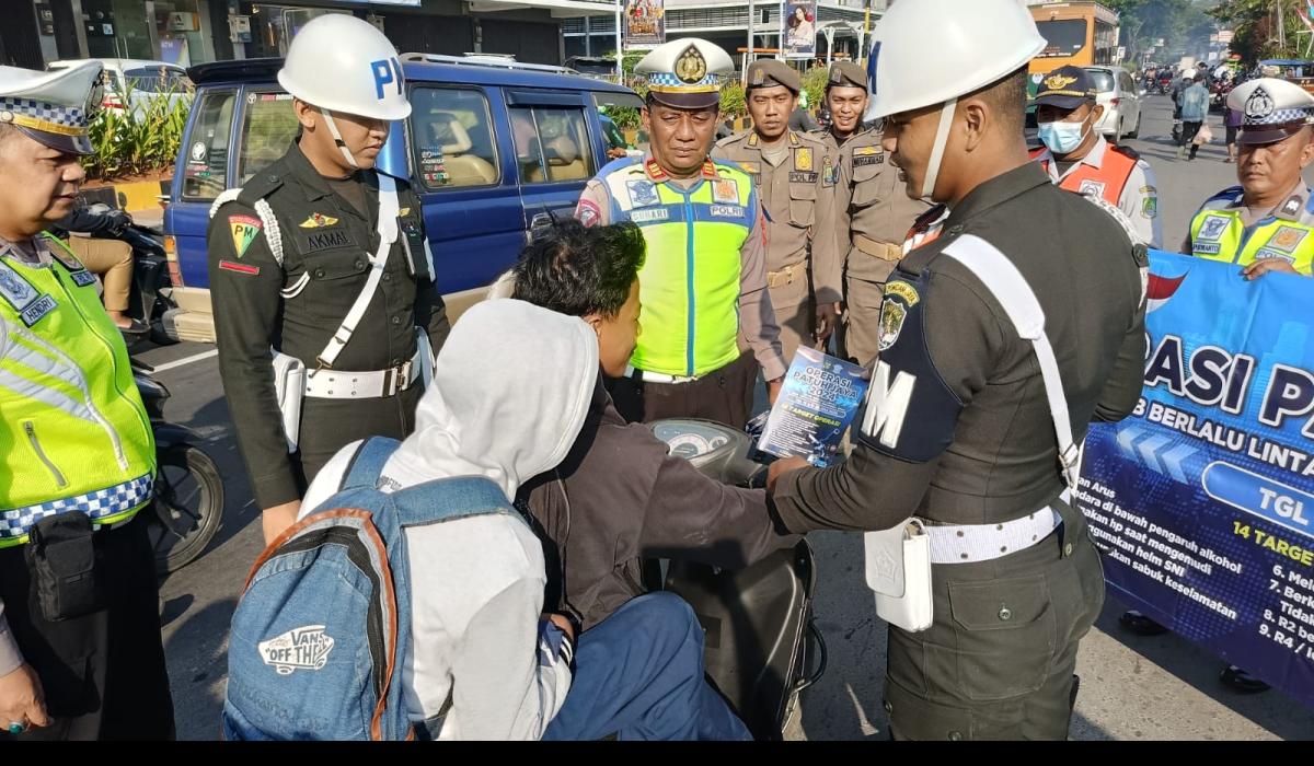 Hari Pertama Operasi Patuh Jaya di Tangerang, 100 Pengendara Kena Tegur