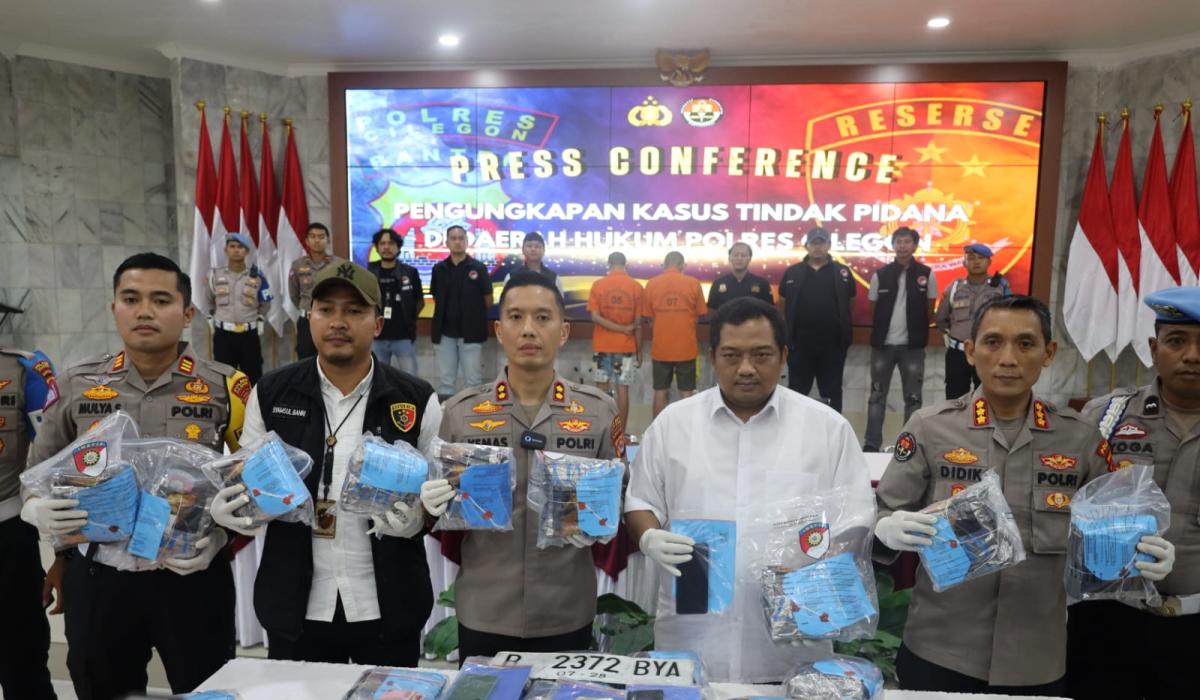 Dapat Info dari Kasat Narkoba Polres Lampung, Penyelundupan 30 Kg Sabu di Pelabuhan Merak Digagalkan Polres Cilegon