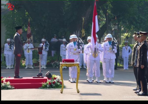 Lantik 906 Perwira TNI-Polri di Istana, Jokowi Singgung Soal Perang Siber hingga Peretasan