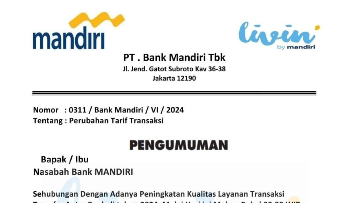 Hati-hati Dapat Pesan Mengatasnamakan Bank Mandiri, Jangan Asal KLIK, Cek Dulu Kebenarannya!