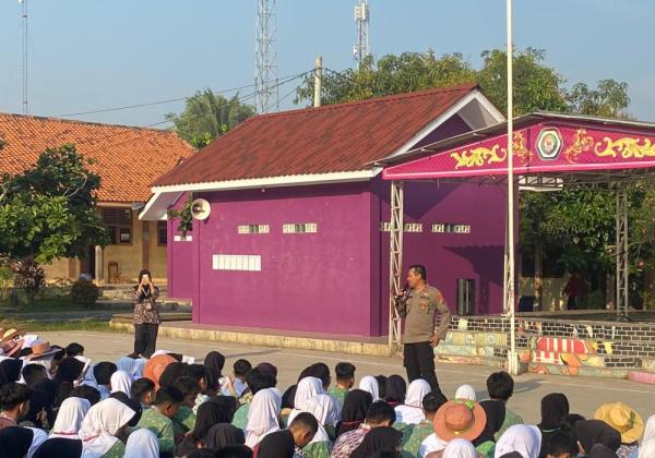 Peserta MPLS di Rajeg Tangerang Diberi Edukasi Bahaya Judi Online