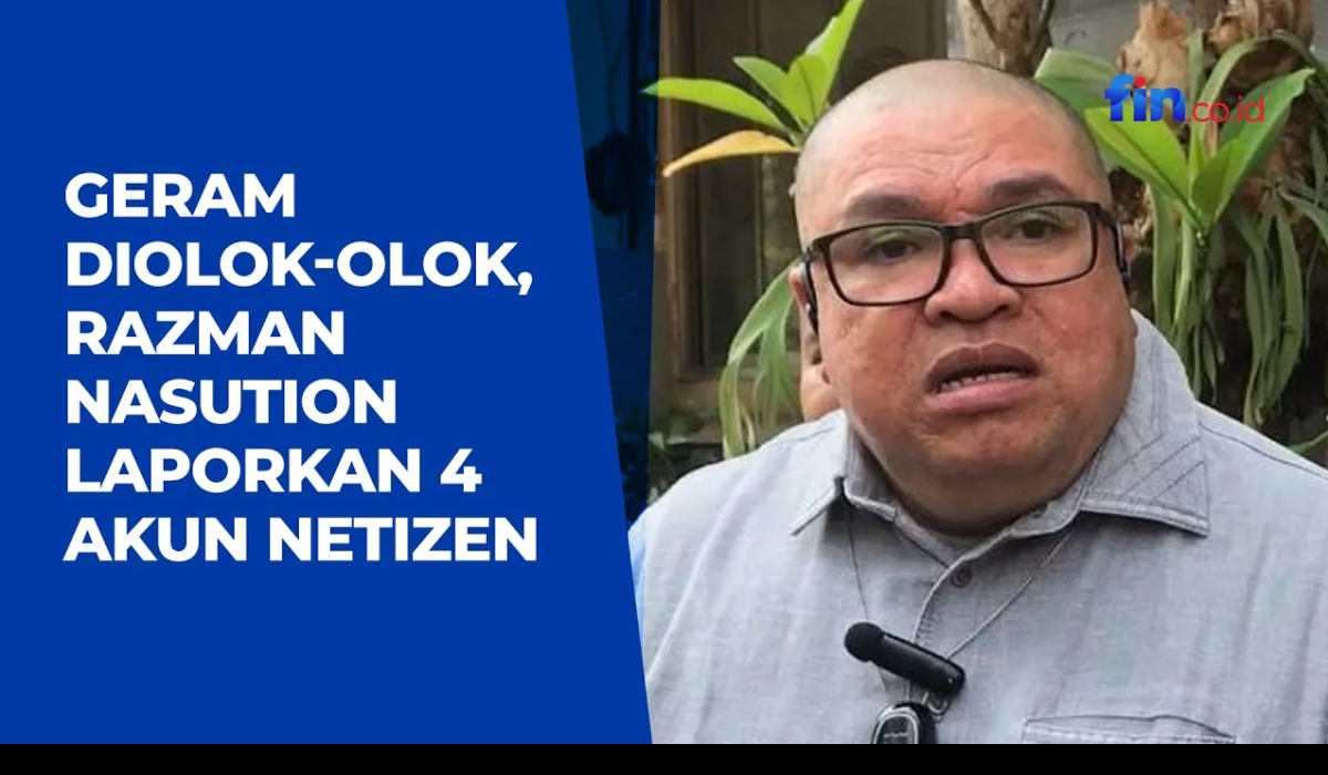 Geram Diolok-olok, Razman Nasution Laporkan 4 Akun Netizen