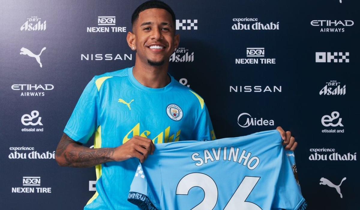 Jadi Rekrutan Pertama, Manchester City Kontrak Savinho Selama Lima Tahun