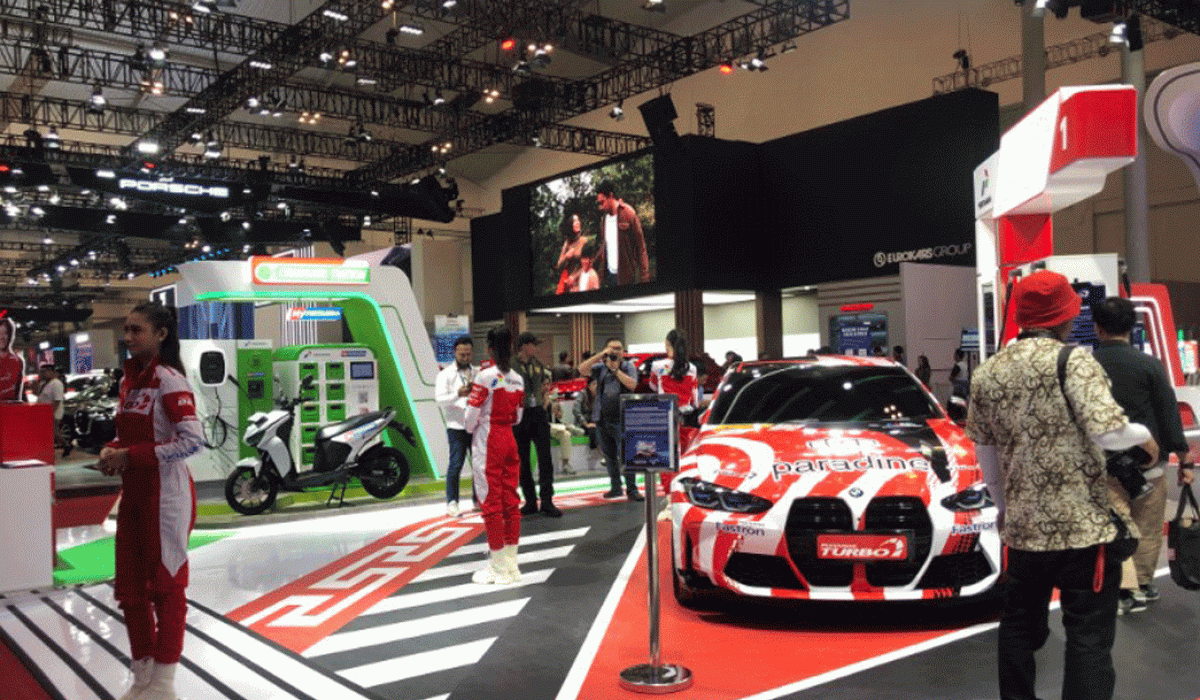 Main di Booth Pertamina GIIAS 2024, Pengunjung Bisa Dapat Tiket MotoGP Mandalika