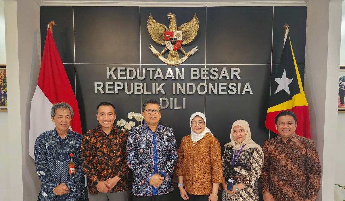 Universitas Esa Unggul Kunjungi Kedutaan Besar RI di Dili Timor Leste