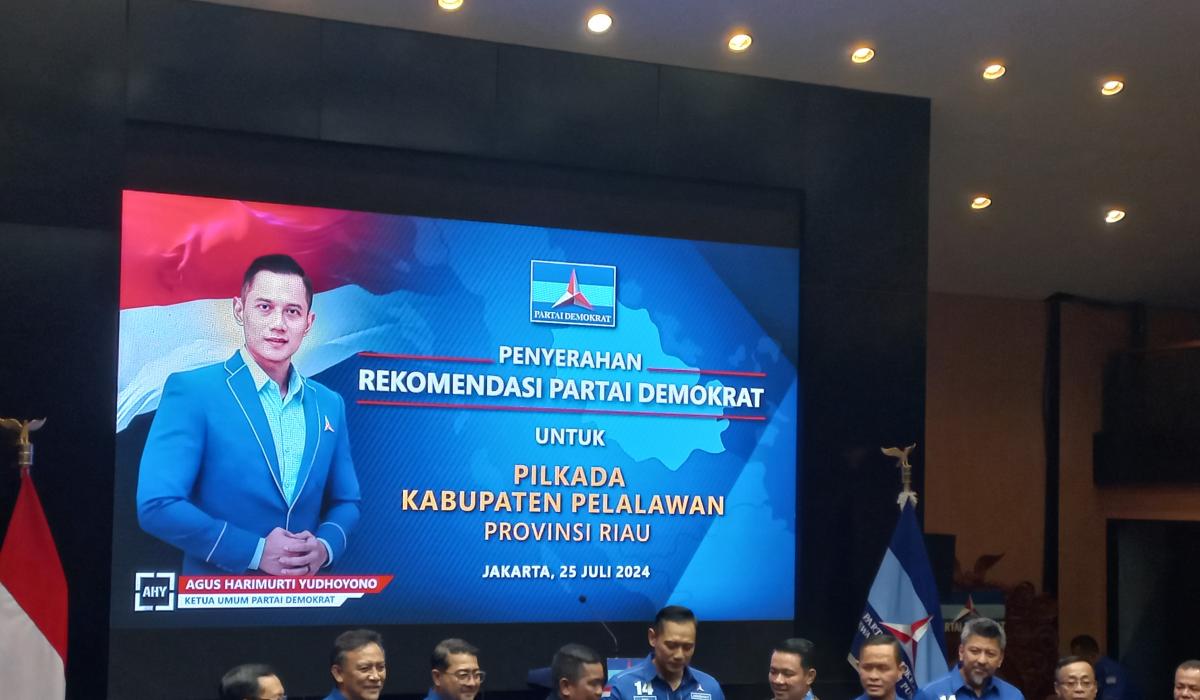 Demokrat Serahkan Surat Rekomendasi Kepada 55 Kader yang akan Maju di Pilkada 2024
