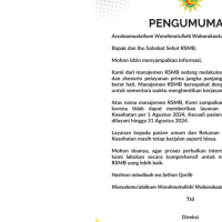 Penjelasan BPJS Kesehatan soal RS Muhammadiyah Berhenti Terima Pasien JKN 031932