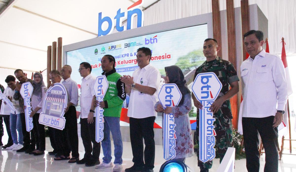 Genjot Saluran Kredit, BTN Gelar Akad Kredit Secara Massal