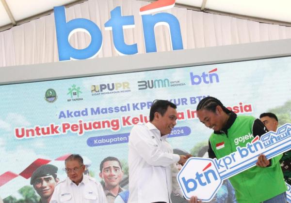 Genjot Saluran Kredit, BTN Gelar Akad Kredit Secara Massal