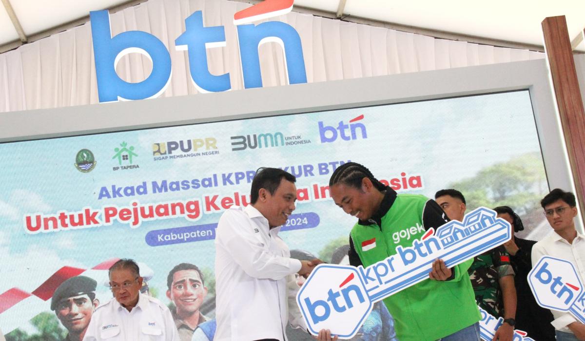Genjot Saluran Kredit, BTN Gelar Akad Kredit Secara Massal