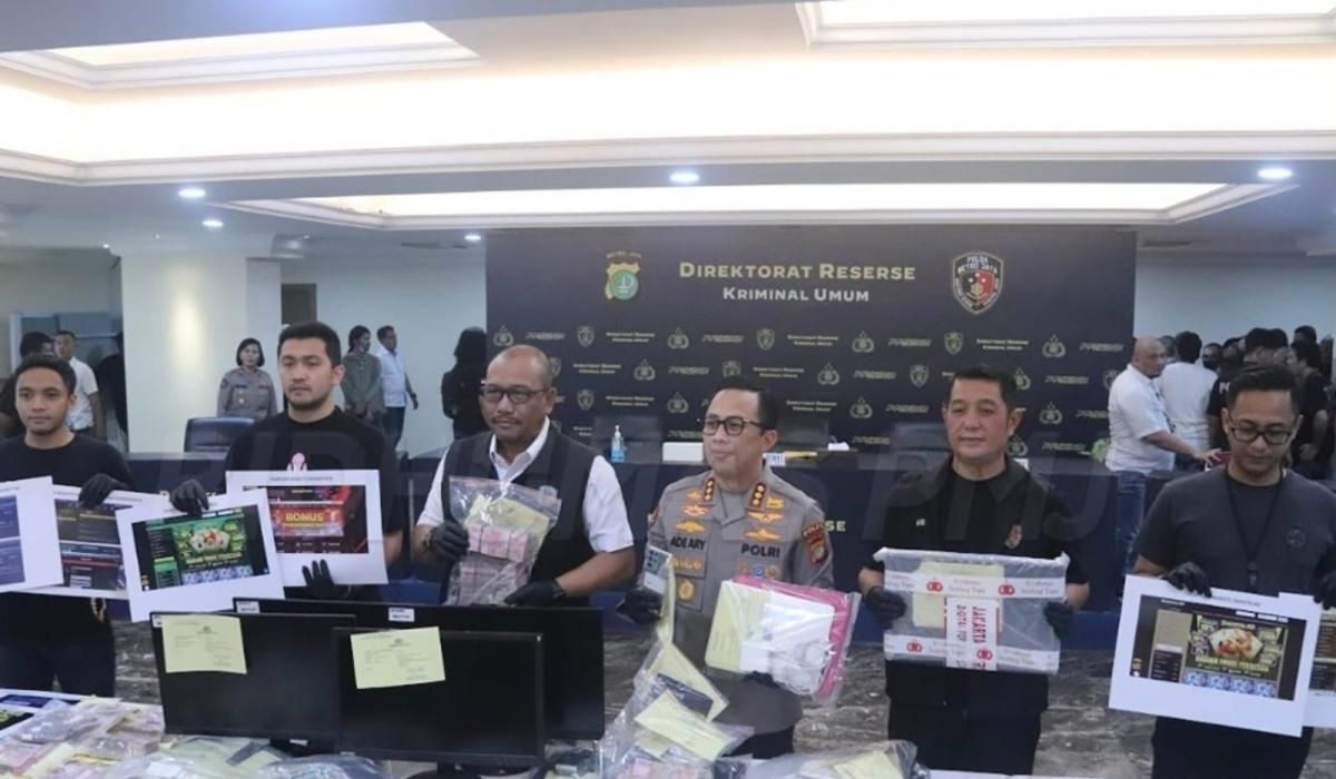 Bongkar Praktik Judi Online, 66 Orang Ditangkap Termasuk Pengusaha dan Pegawai