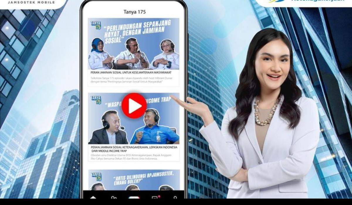 Tingkatkan Literasi, Jamsostek Mobile Luncurkan Fitur Baru