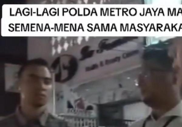 Viral! Wanita Histeris Diikutin Oknum Polisi untuk Tanda Tangan Berkas, Polda Metro Jaya Angkat Bicara