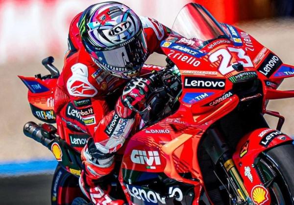 Hasil Sprint Race MotoGP Inggris 2024: Bastianini Kalahkan Martin