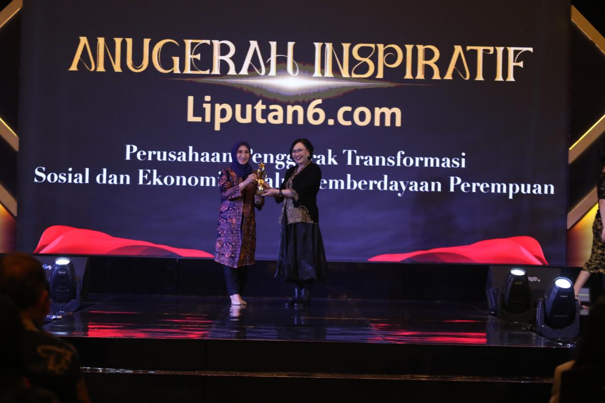 Anugerah Inspiratif 2024 Nobatkan Dirut PNM sebagai Penggerak Transformasi Sosial Ekonomi dan Pemberdaya Perempuan