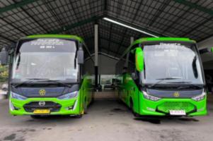 PO Puspa Jaya Luncurkan 2 Bus Pariwisata Baru Karoseri Laksana Bermesin Hino GB 150 L 075312