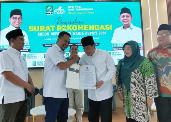 PKB Usung Maesyal-Intan di Pilkada Kabupaten Tangerang