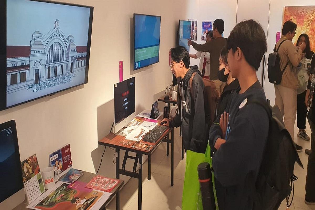 Mahasiswa Prodi DKV Esa Unggul Berpartisipasi pada Pameran “Potluck” IKJ