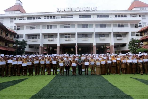 Netral di Pilkada, 4.315 ASN di Kota Tangerang Tandatangani Pakta Integritas