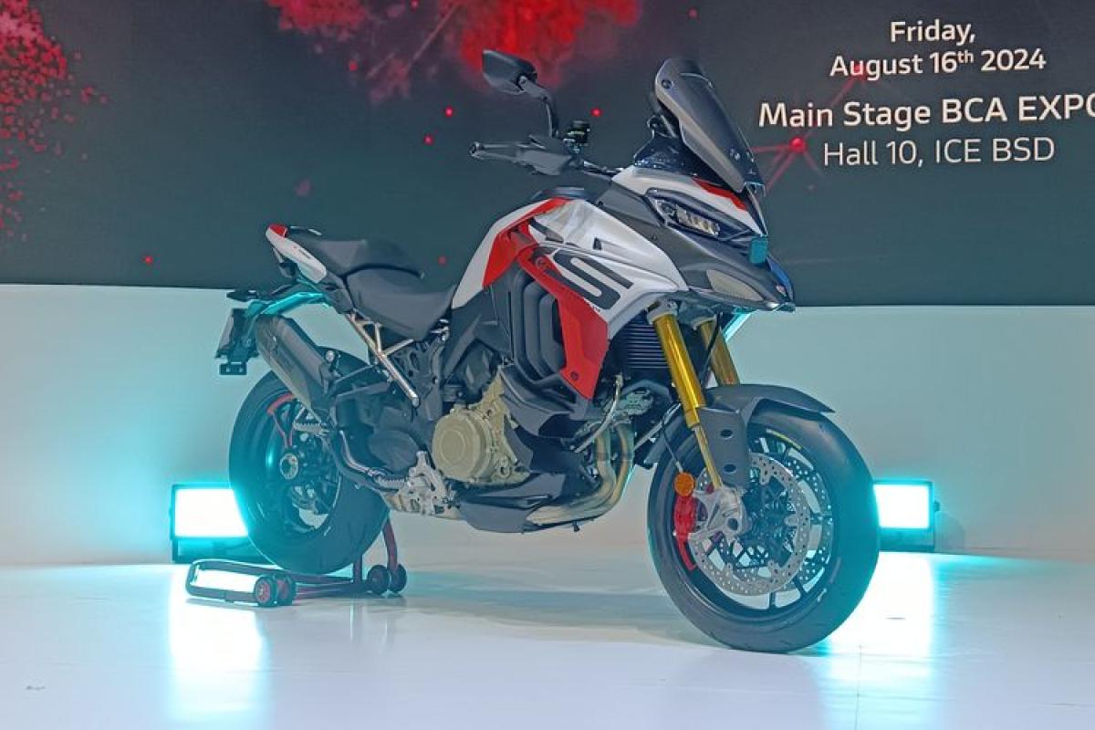 Ducati Multistrada V4 RS Resmi Meluncur di Indonesia, Harga Rp 1,3 Milyaran: Sporty, Elegent dan Sangar!