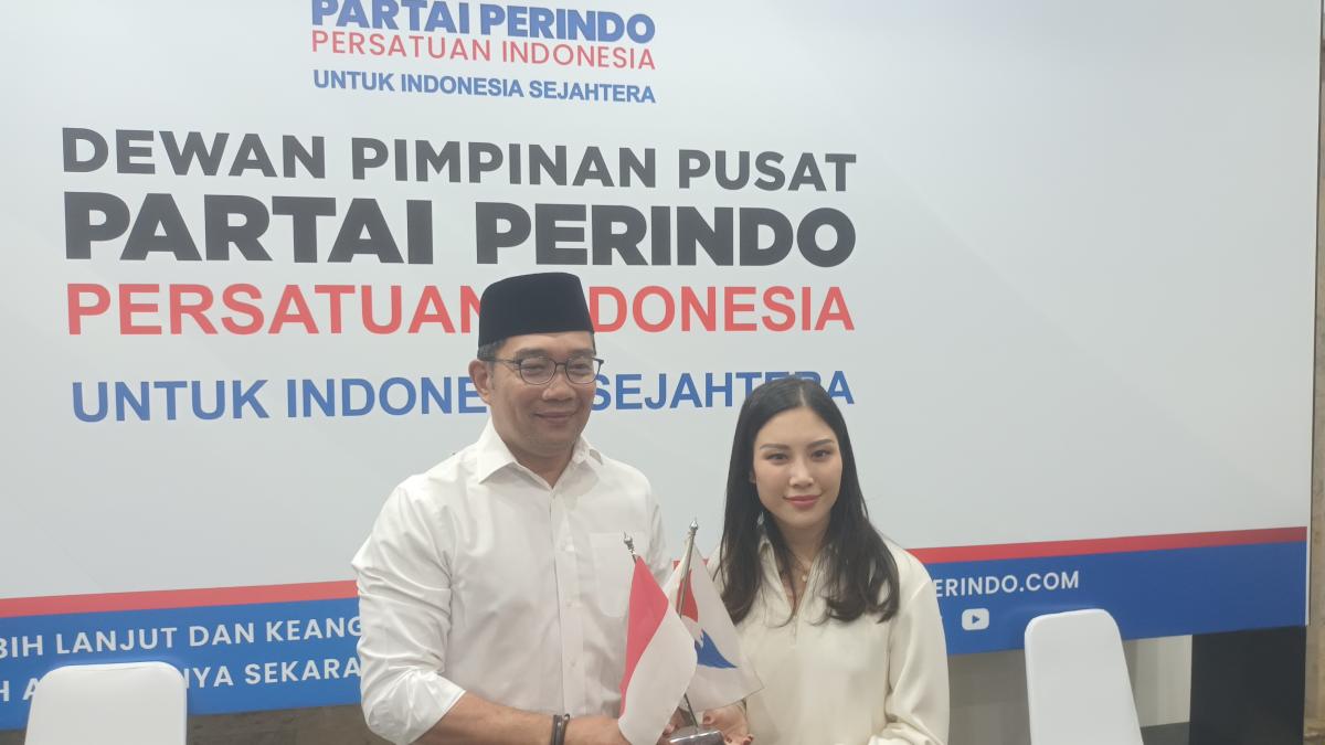 Partai Perindo Dukung Ridwan Kamil di Pilkada Jakarta 2024