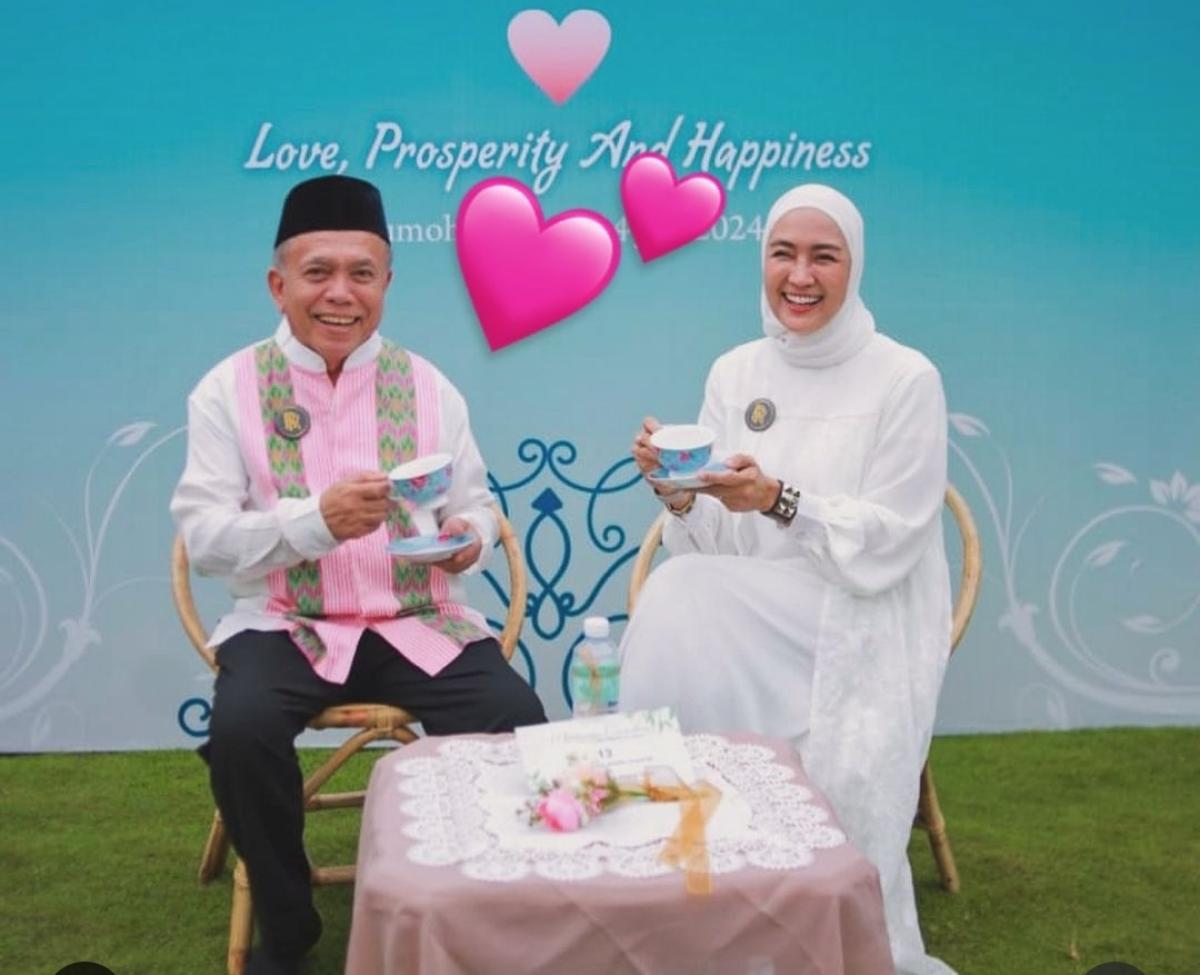 Irwandi Yusuf Kini Kembali ke Pelukan Istri Muda Steffy Burase Usai Cerai dengan Darwati