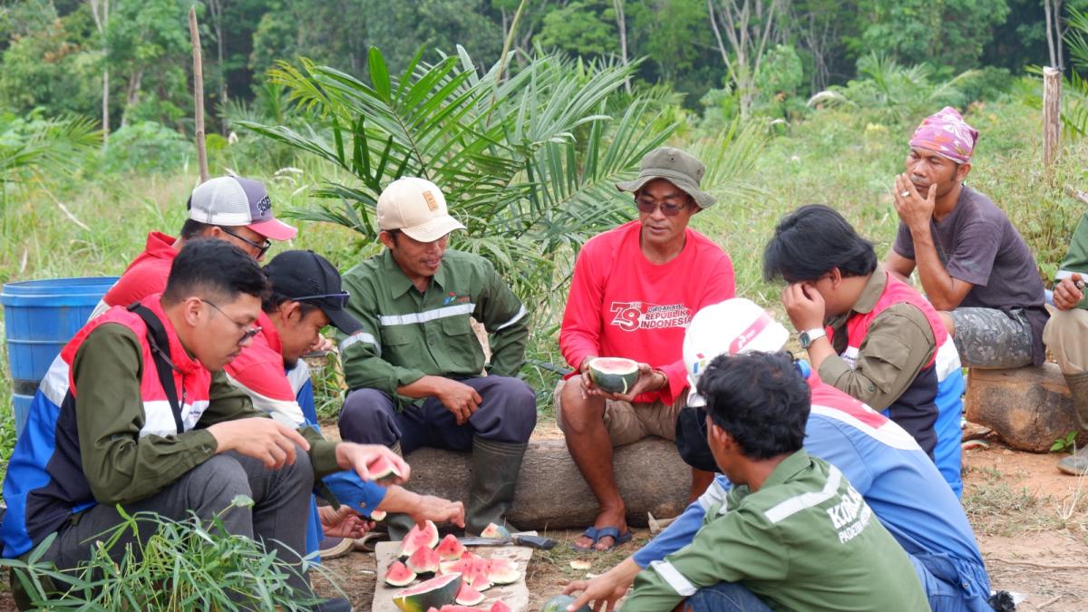 PGN Pagardewa Dorong Petani Karet Terapkan Wanatani 070203