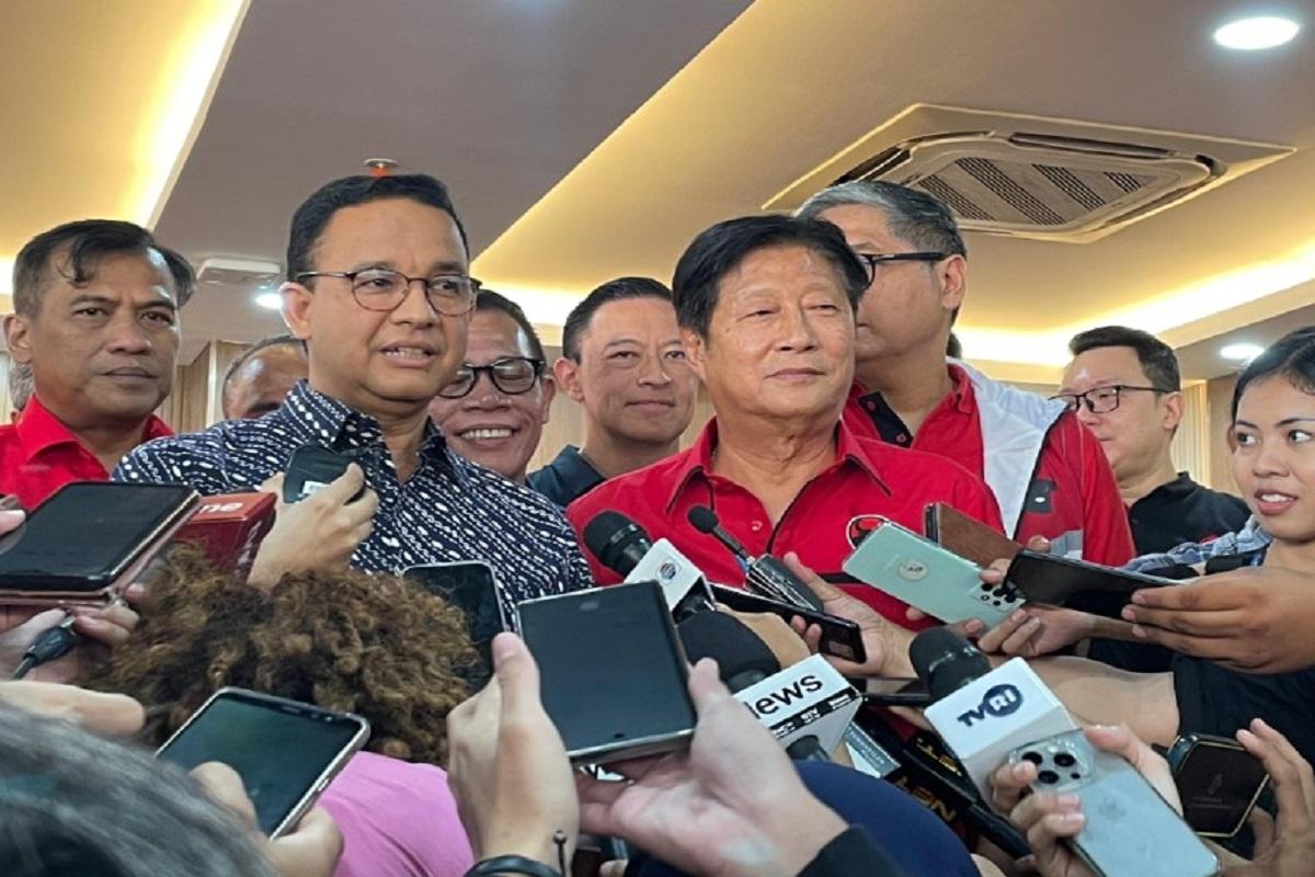 PDIP Buka Peluang Dukung Anies di Pilgub Jakarta 2024: Insya Allah