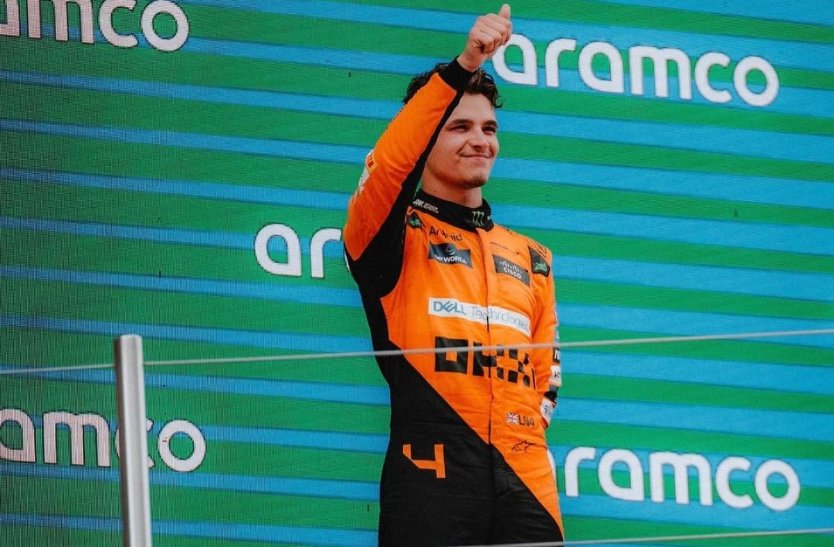 Kalahkan Pembalap Tuan Rumah, Lando Norris Sebut Mobilnya Luar Biasa