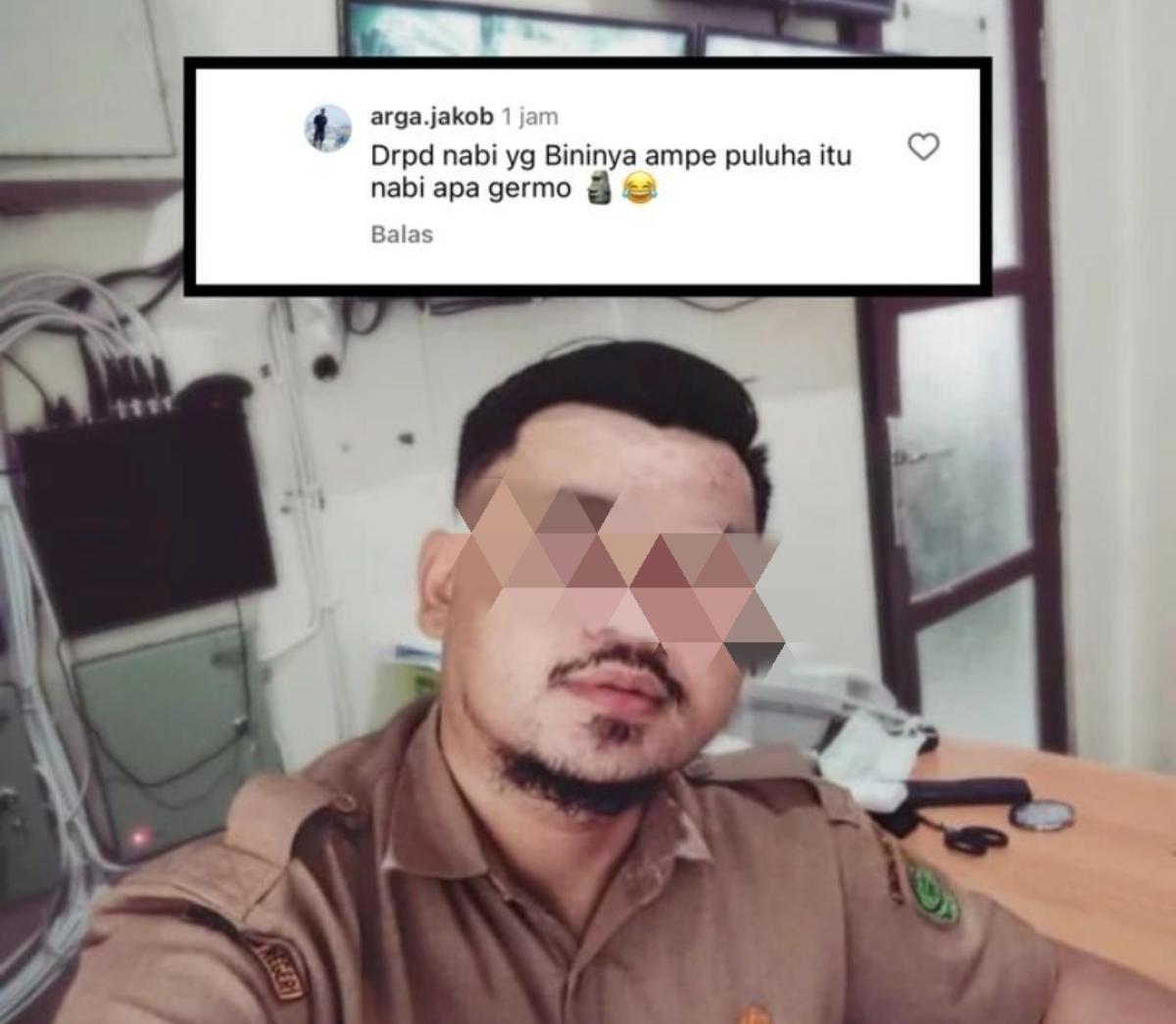 Lagi Viral Oknum PNS Palangkaraya Ini Hina Nabi Muhammad Germo