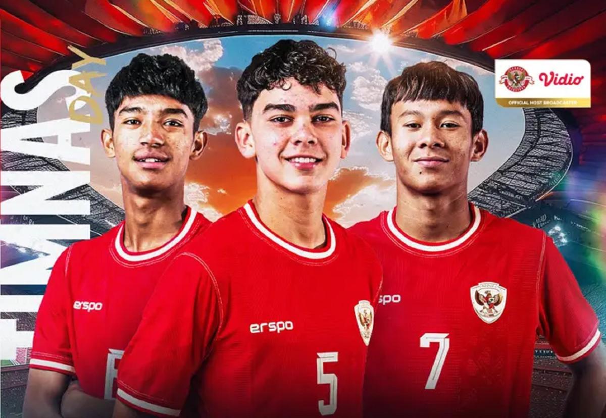 Link Live Streaming India U-17 vs Timnas Indonesia U-17 DI Friendly Match