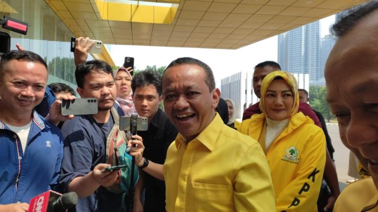 PDI-P Usung Airin Terlebih Dahulu,  Bahlil Tepis Isu Golkar Kebakaran Jenggot