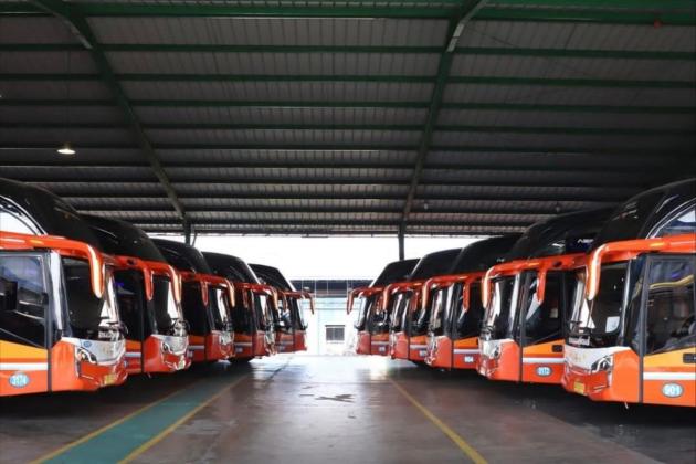 PO Rosalia Indah Rilis 10 Bus Baru Mercedes Benz 1626 Bodi Skylander R22 Aero 8 Touring