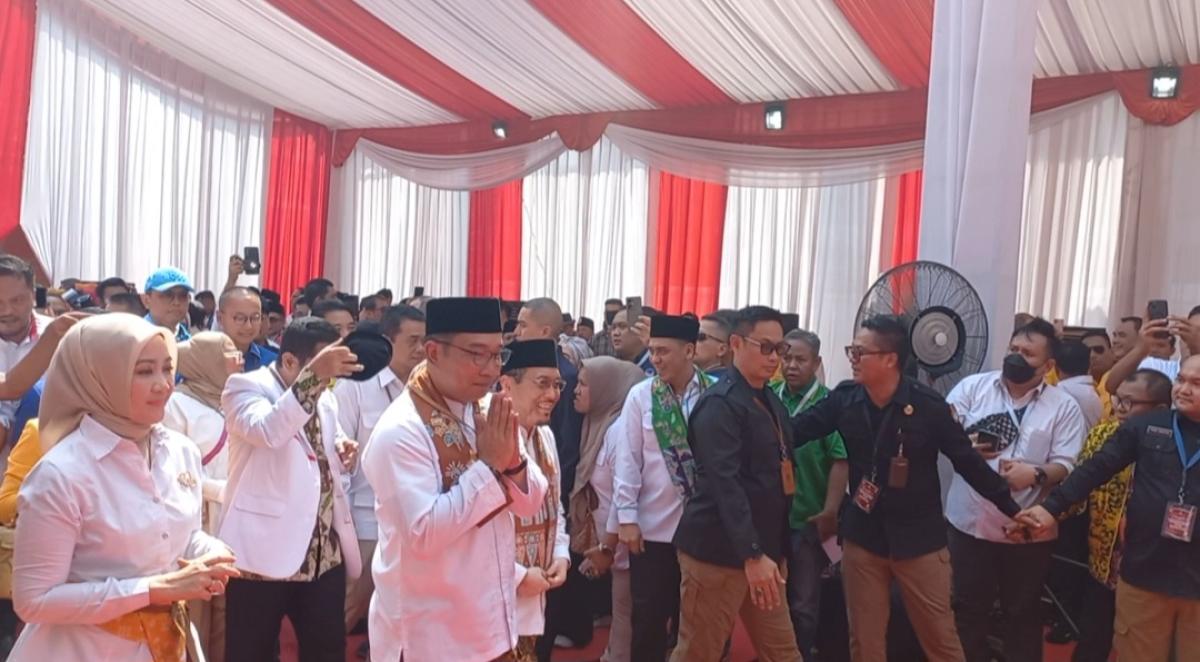 Ridwan Kamil - Suswono Resmi Daftar ke KPU DKI Sebagai Cagub dan Cawagub untuk Pilkada Jakarta 2024